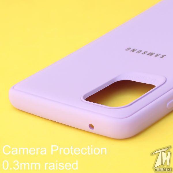 Purple Silicone Case for Samsung S10 Lite
