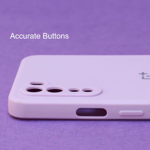 Purple Candy Silicone Case for Oneplus Nord