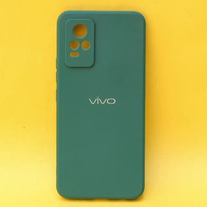 Dark Green Candy Silicone Case for Vivo V20