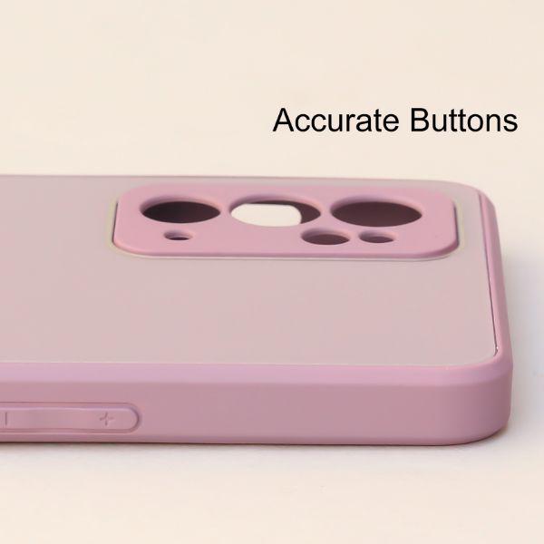 Lavender camera Safe mirror case for Oneplus 9RT