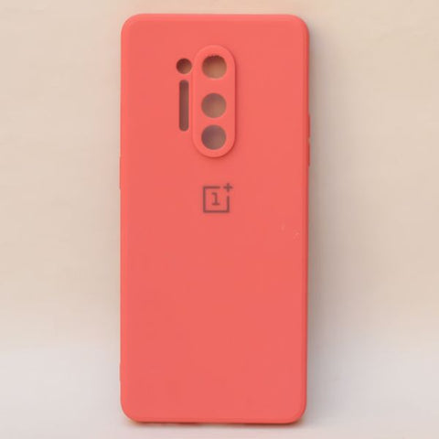 Orange Candy Silicone Case for Oneplus 8 pro