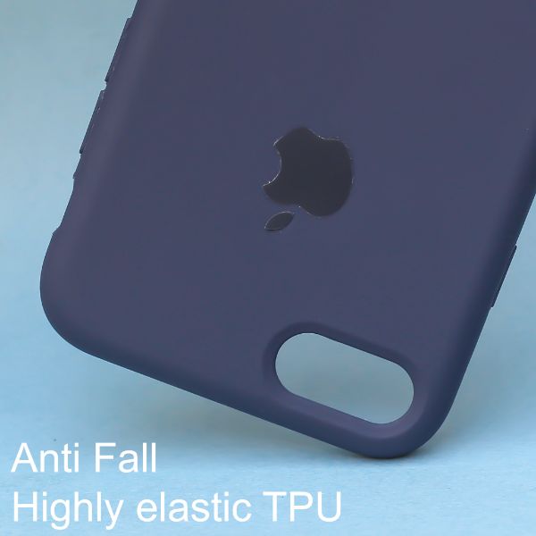 Dark Blue Original Silicone case for Apple iphone 7