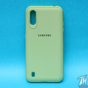 Light Green Silicone Case for Samsung A01