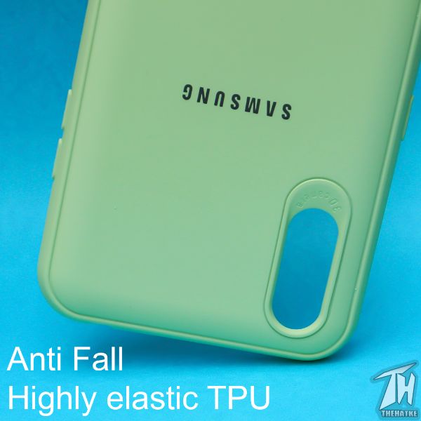 Light Green Silicone Case for Samsung A01