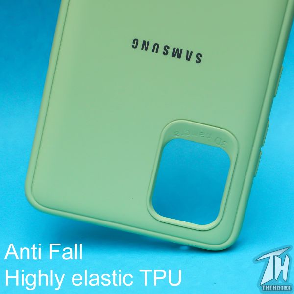 Light Green Silicone Case for Samsung S10 Lite