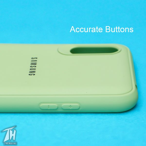 Light Green Silicone Case for Samsung A01