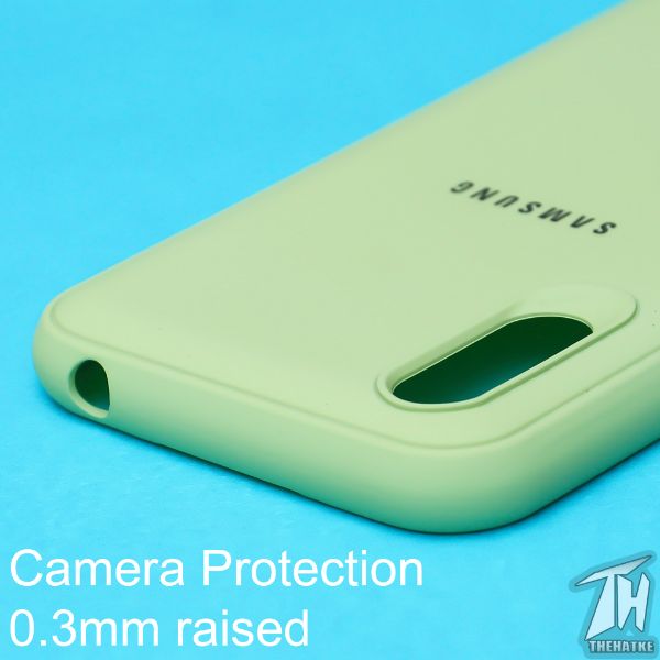 Light Green Silicone Case for Samsung A01