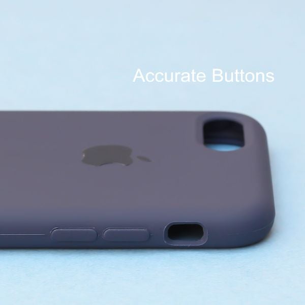 Dark Blue Original Silicone case for Apple iphone 8