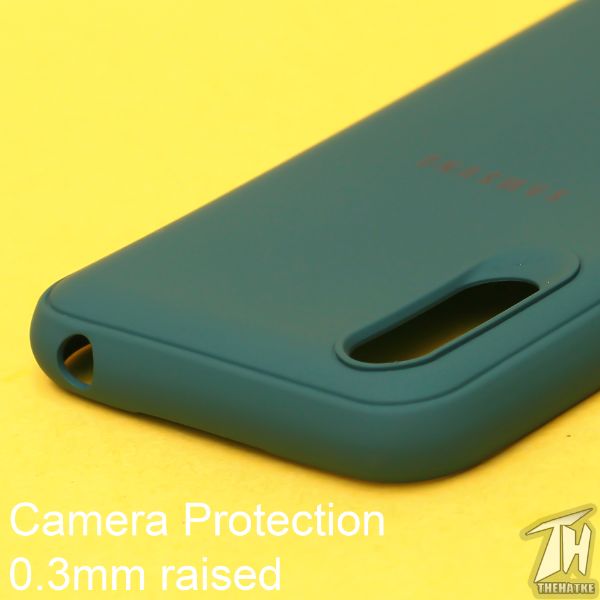 Dark Green Silicone Case for Samsung A01