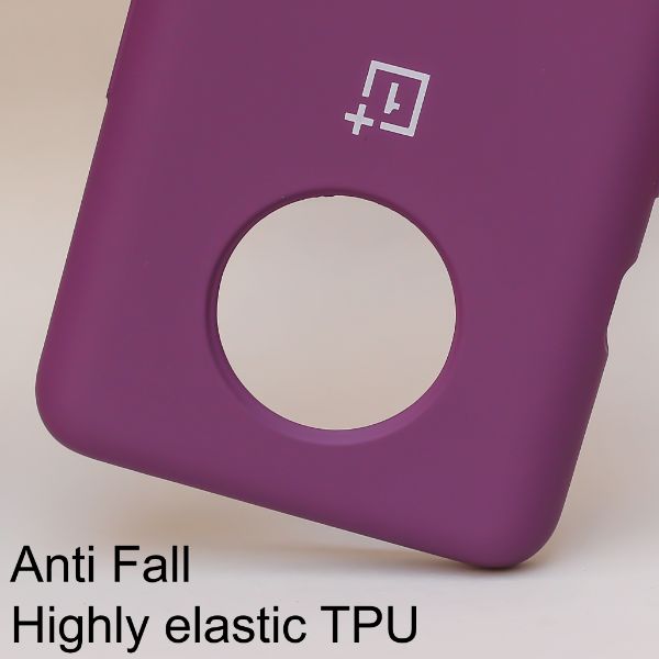 Dark Purple Original Silicone case for Oneplus 7T