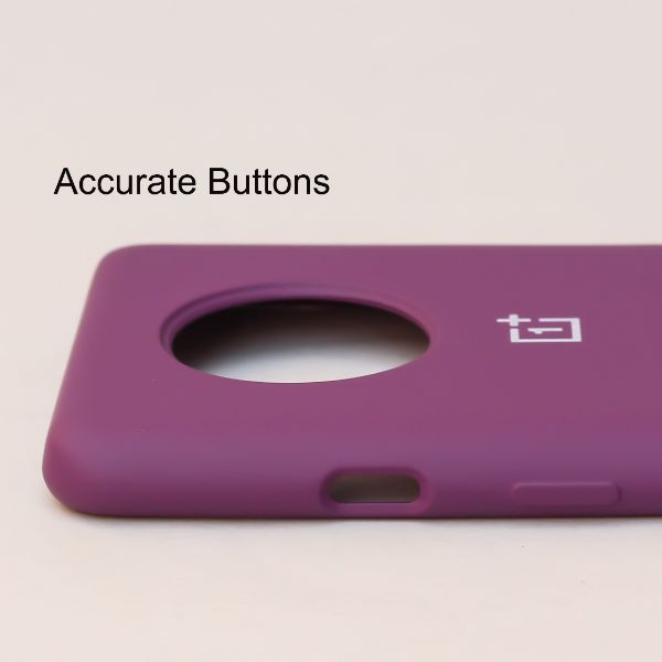 Dark Purple Original Silicone case for Oneplus 7T