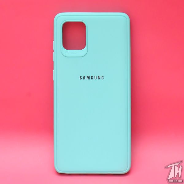 Light Blue Silicone Case for Samsung S10 Lite