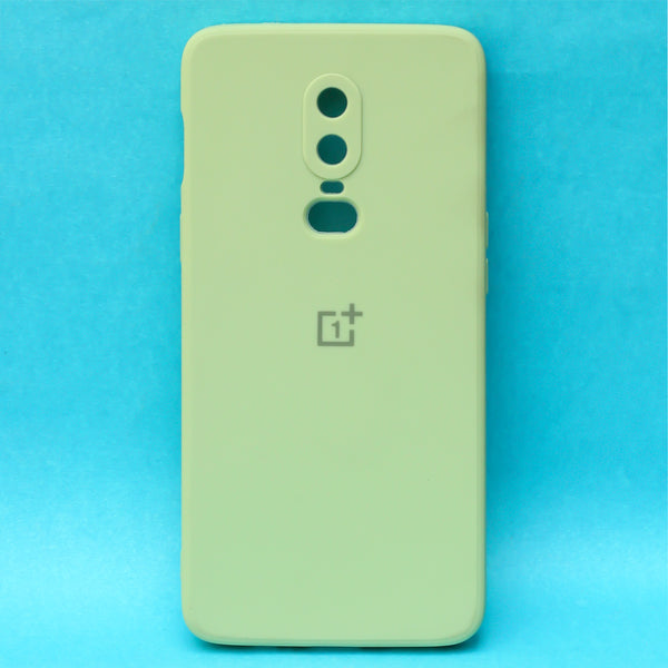 Light Green Candy Silicone Case for Oneplus 6