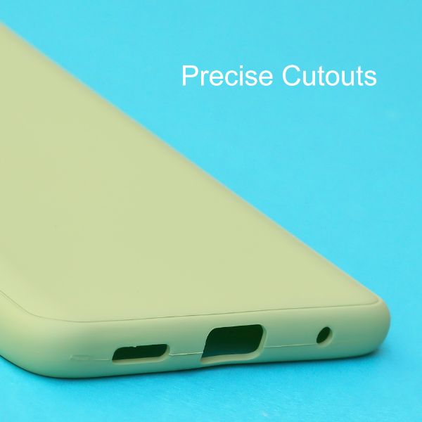 Light Green Silicone Case for Redmi Note 10