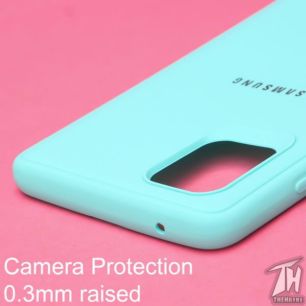 Light Blue Silicone Case for Samsung S10 Lite