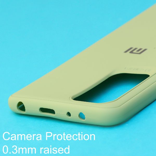 Light Green Silicone Case for Redmi Note 10