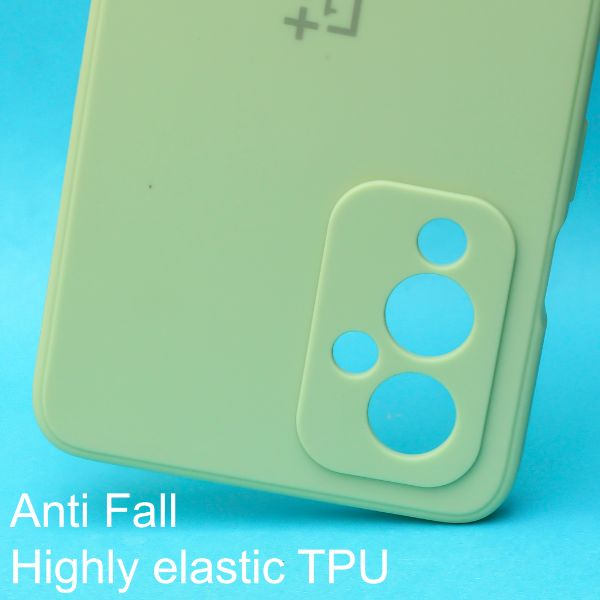 Light Green Candy Silicone Case for Oneplus 9