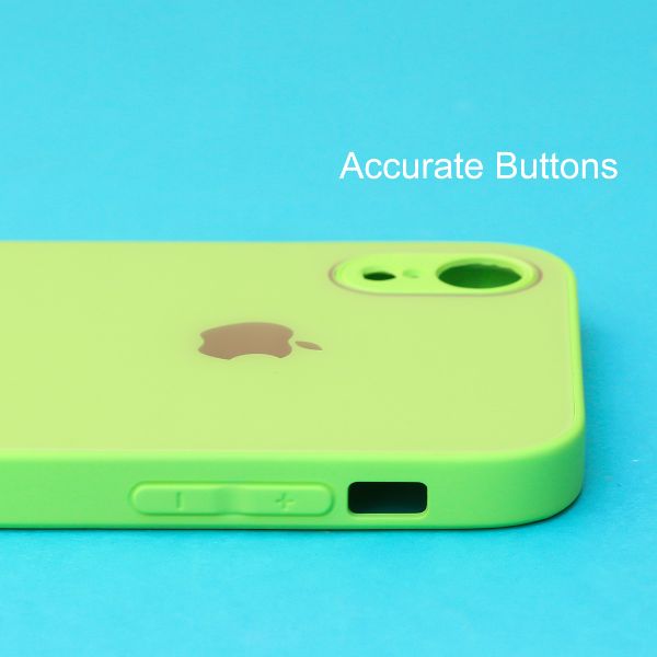 Light green camera Safe mirror case for Apple Iphone XR