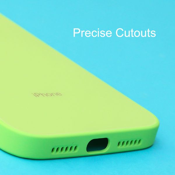 Light green camera Safe mirror case for Apple Iphone XR