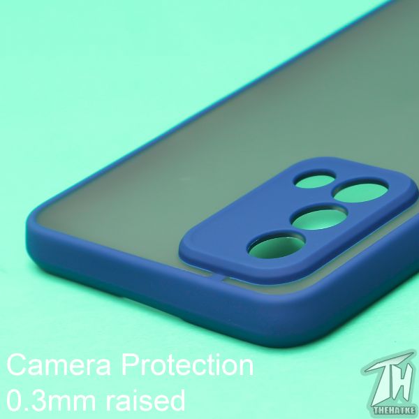 Blue Smoke Camera Safe Silicone case  for Oppo F19