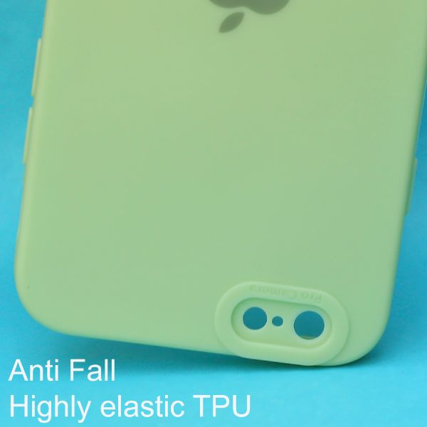 Light Green Spazy Silicone Case for Apple Iphone 6 Plus