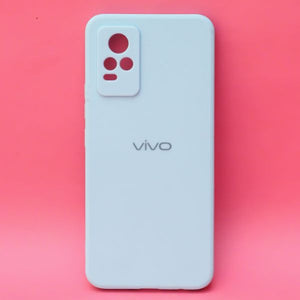 Light Blue Candy Silicone Case for Vivo V20