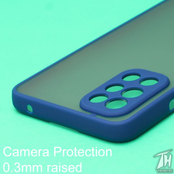 Blue Smoke Camera Safe case for Oneplus 9r