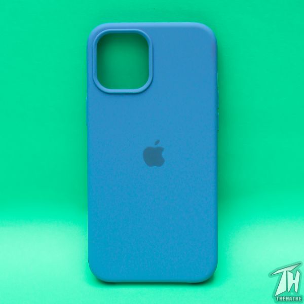 Blue Original Silicone case for Apple iphone 11