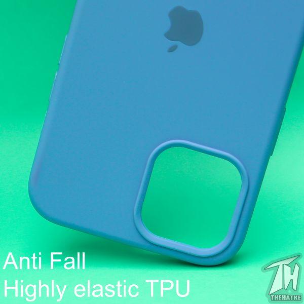 Blue Original Silicone case for Apple iphone 12 mini