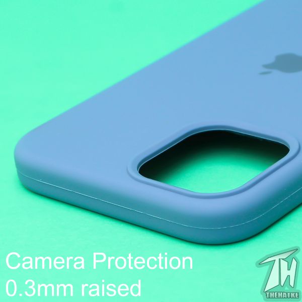  ANDATE Light Blue iPhone 12 Pro Liquid Silicone Case