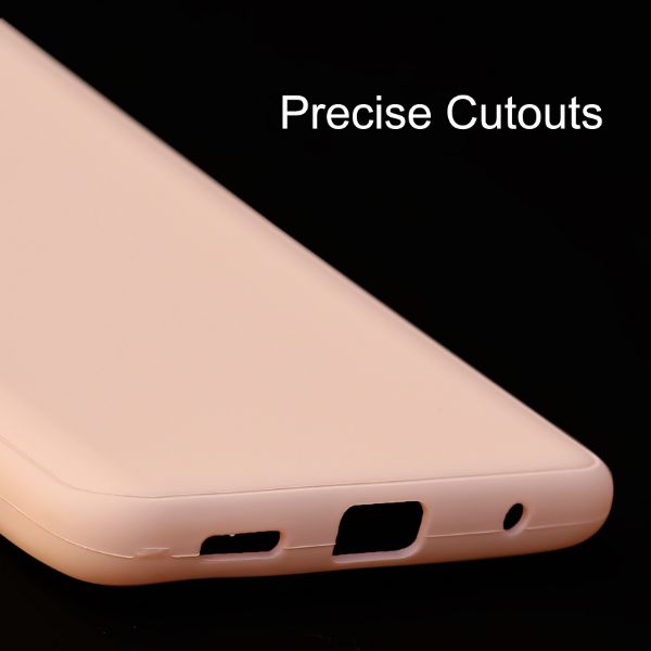 Peach Silicone Case for Redmi Note 10