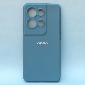 Cosmic Blue Spazy Silicone Case for Oppo Reno 8