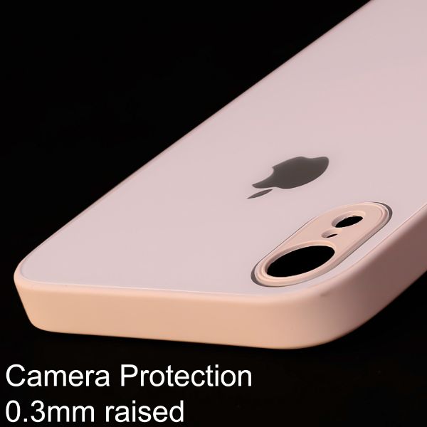 Lavender camera Safe mirror case for Apple Iphone XR