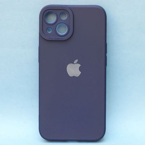 Dark Blue Spazy Silicone Case for Apple Iphone 13