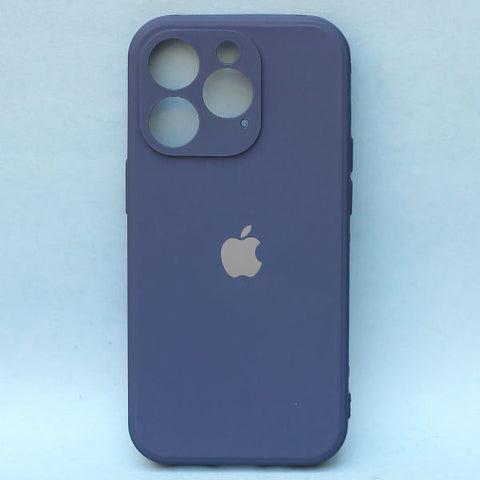 Dark Blue Candy Silicone Case for Apple Iphone 14 Pro