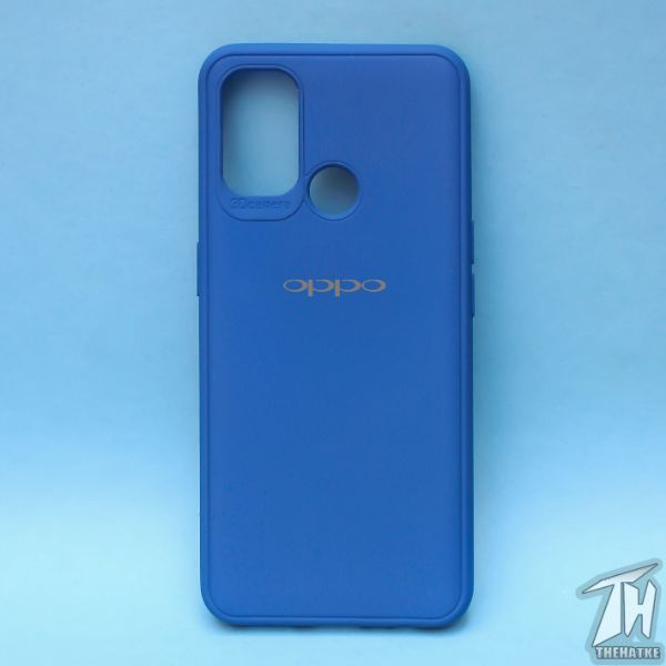 Dark Blue Silicone Case for Oppo A53