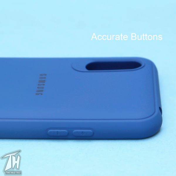 Dark Blue Silicone Case for Samsung A01