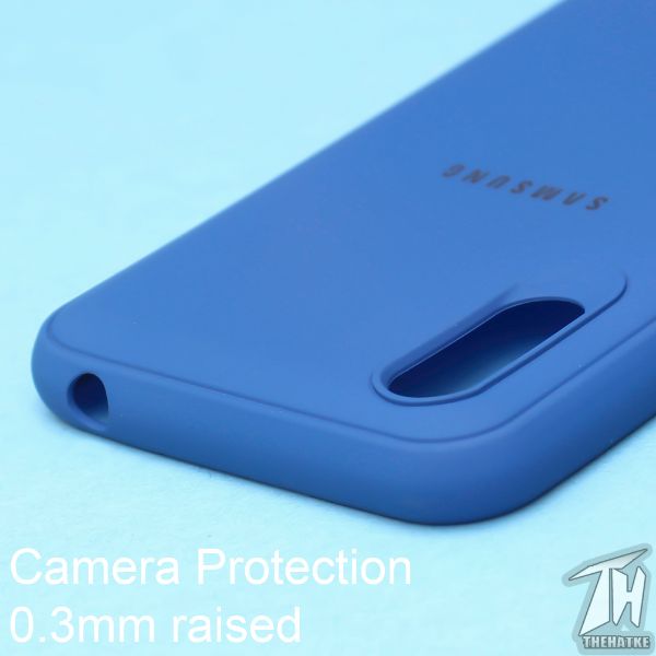 Dark Blue Silicone Case for Samsung A01