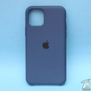 Dark Blue Original Silicone case for Apple iphone 11