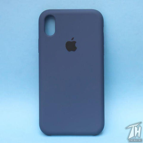 Dark Blue Original Silicone case for Apple iPhone XS Max