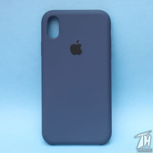Dark Blue Original Silicone case for Apple iphone XR