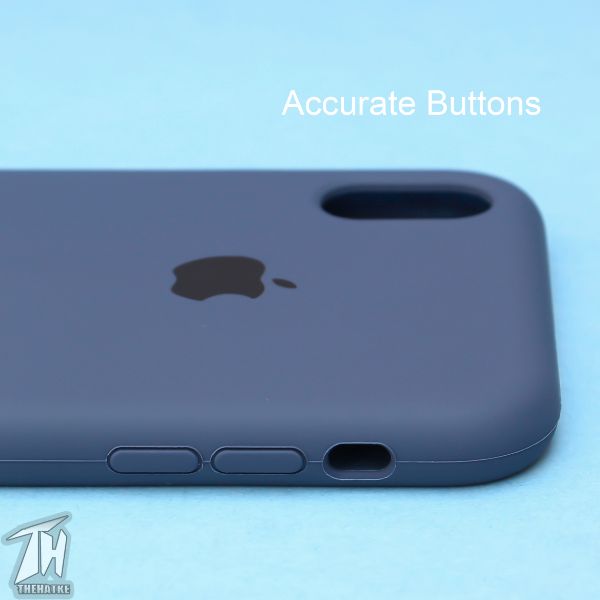 Dark Blue Original Silicone case for Apple iphone X/Xs