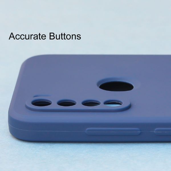 Dark Blue Candy Silicone Case for Redmi Note 8