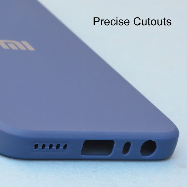 Dark Blue Candy Silicone Case for Redmi Note 8