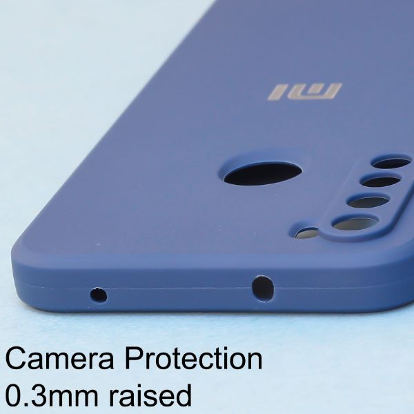 Dark Blue Candy Silicone Case for Redmi Note 8