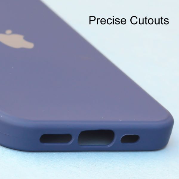 Dark Blue Candy Silicone Case for Apple Iphone 14 Pro