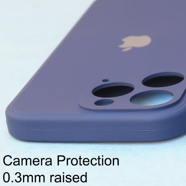 Dark Blue Candy Silicone Case for Apple Iphone 14 Pro