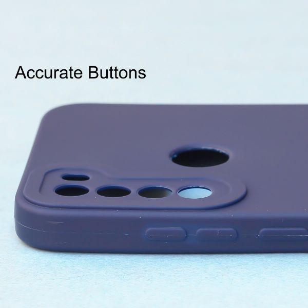 Dark Blue Spazy Silicone Case for Redmi Note 8