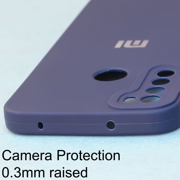 Dark Blue Spazy Silicone Case for Redmi Note 8