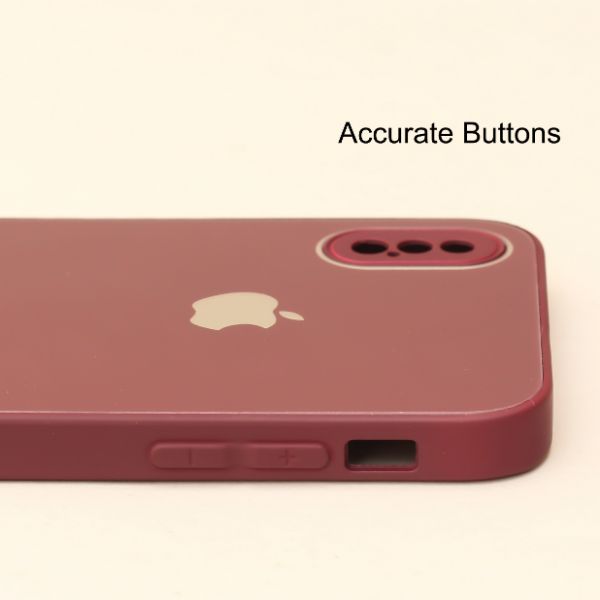 Mehroon camera Safe mirror case for Apple Iphone Xs Max